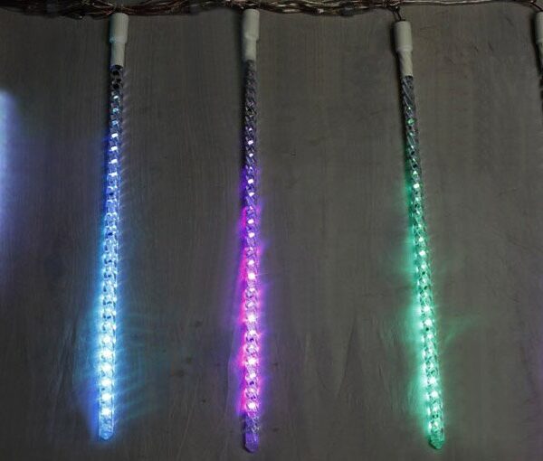 Гирлянда Сосульки 10х0,5 RGB