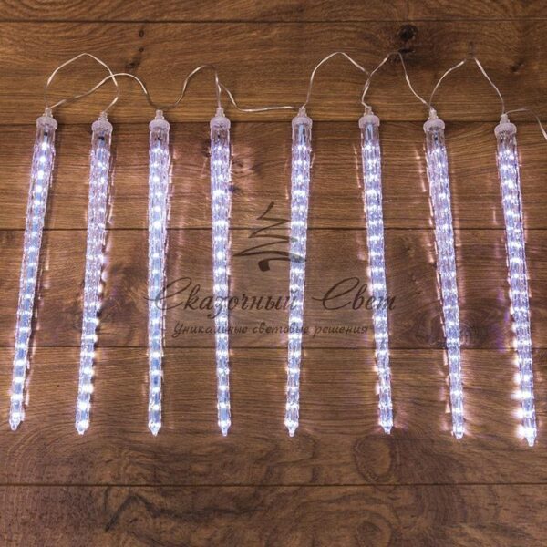 Гирлянда светодиодная "Сосульки" 230В,  комплект 8 шт х 42 см,  36x8 LED,  не соединяются