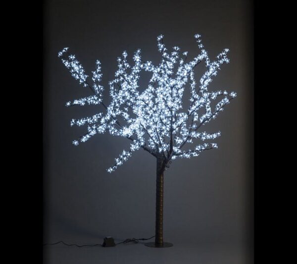 Сакура светодиодная 972LED, H1,9м D1,5м, белое
