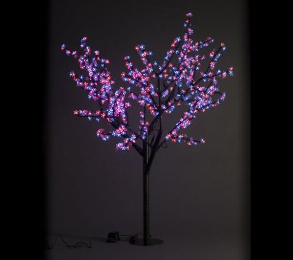 Сакура светодиодная 972LED, H1,9м D1,5м, мульти