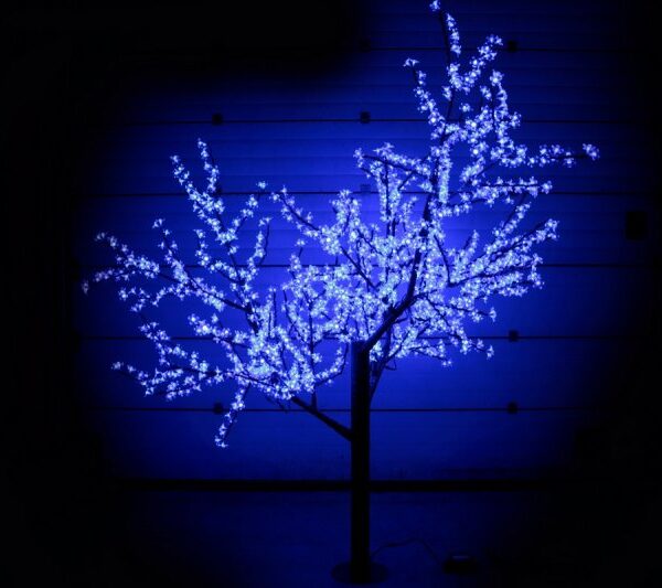 Сакура светодиодная 1728LED, H2,5м D2,0м, синее